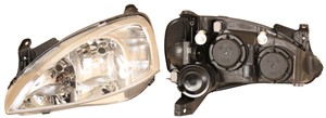 Ajovalo, Oikea, OPEL COMBO Skåp/stor limousine, COMBO Tour, CORSA C, CORSA C Skåp/halvkombi, 09196232, 12 16 093, 13115007