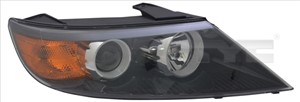 Ajovalo, Oikea, KIA SORENTO II, 921022P030, 92102-2P030, 921022P080, 92102-2P080