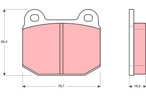 Jarrupalasarja, levyjarru, Etuakseli, LOTUS,MORGAN,OPEL,VAUXHALL, 09293345, 16 05 317, 1605300, 1605321, 1605398, 1605557, 1605713, 1605
