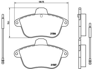 Jarrupalasarja, levyjarru, CITROËN XM, XM Break, RENAULT CLIO II, SPORT SPIDER, 425295, 6000008898, 6000009332, 6000009363, 6000009999,