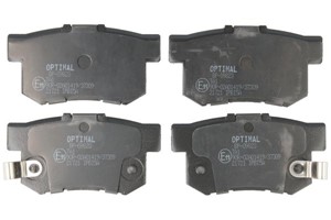 Jarrupalasarja, levyjarru, Taka-akseli, HONDA, 43022S2A000, 43022S3N000, 43022S3NE50, 43022S7S010, 43022S9A010, 43022S9AE51, 43022S9AE52