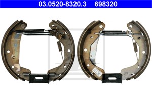 Jarrukenkäsarja, Taka-akseli, CHEVROLET NUBIRA Kombi, NUBIRA Sedan, DAEWOO LANOS, LANOS Sedan, NUBIRA, NUBIRA Sedan, NUBIRA Wagon