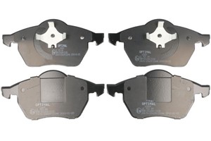 Jarrupalasarja, levyjarru, Etuakseli, AUDI A4 B5, A4 B5 Avant, VW PASSAT B5, PASSAT B5 Variant, PASSAT B5.5, PASSAT B5.5 Variant, 8D0615