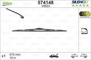 Pyyhkijänsulka, Etu, oikea, AUDI,CITROËN,FIAT,MITSUBISHI,SEAT,SKODA,VW, 1H0955425D, 1H0955427, 46814360, 6N0955425A, 6N0955427A