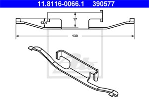Jousi, jarrusatula, Taka-akseli, BMW,MG, 34 21 1 157 046, 34 21 1 157 646, 34 21 2 227 671