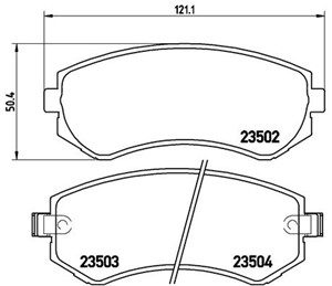 Jarrupalasarja, levyjarru, Etuakseli, Taka-akseli, NISSAN, 410602N290, 410602N390, 410602N392, 4106034Y90, 410603N390, 4106040F90, 41060