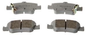 Jarrupalasarja, levyjarru, Taka-akseli, TOYOTA AURIS, AURIS Kombi, COROLLA Sedan, 0446602170, 0446602180, 0446602181, 0446602182, 044660
