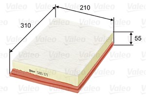 Ilmansuodatin, FORD GALAXY I, SEAT ALHAMBRA, VW SHARAN, 1017035, 1102785, 7236936, 7M0129620A, 95VW9601BA, 95VW9601BC, 95VW9601DA, 9VW96