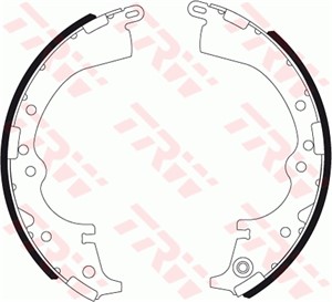 Jarrukenkäsarja, Taka-akseli, TOYOTA FORTUNER, HIACE Skåp IV, HILUX Pick-up VI, HILUX Pick-up VII, 04495-0K010, 04495-28090