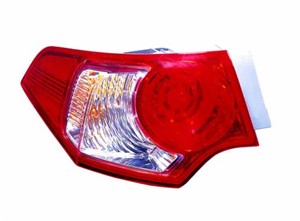 Takavalo, Vasen, HONDA ACCORD VIII, 33550TL0G01, 33550-TL0-G01, 33550-TL0-G11, 33550-TP5-H01