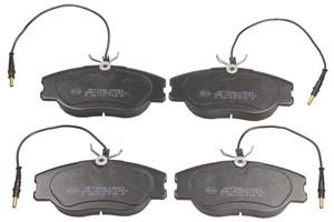 Jarrupalasarja, levyjarru, Etuakseli, CITROËN,FIAT,LANCIA,PEUGEOT, 425109, 425110, 425453, 9946016