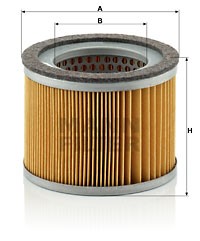 Ilmansuodatin, BMW ISETTA [100, 103], 00 43 5 24, 13 72 0 043 524, 13 72 1 043 524, 13 72 1 250 388, 13 72 1 250 389, 24 01 0 829 013, 8