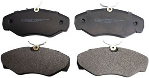 Jarrupalasarja, levyjarru, Etuakseli, NISSAN,OPEL,RENAULT, 16 05 198, 1605198, 4106000QAE, 41060-00QAE, 44 14 021, 44 14 519, 4414021, 4