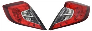 Takavalo, Vasen, HONDA CIVIC Sedan X, 33550TETH01, 33550-TET-H01, 33550TEXY01, 33550-TEX-Y01