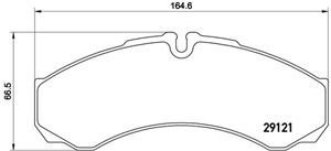 Jarrupalasarja, levyjarru, Etuakseli, Taka-akseli, IVECO,RENAULT, 2994086, 2995631, 2996091, 2996605, 42470835, 42548191, 5001844747, 50