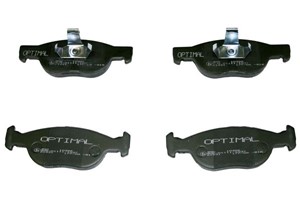 Jarrupalasarja, levyjarru, Edessä, FIAT PUNTO, PUNTO Skåp/halvkombi, 77362170, 9948408, 9948410