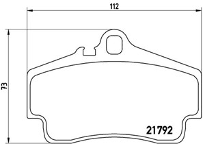 Jarrupalasarja, levyjarru, Taka-akseli, PORSCHE 911, 911 Cabriolet, 911 Targa, BOXSTER, BOXSTER Spyder, CAYMAN, 98635293910, 98635293911