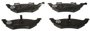 Jarrupalasarja, levyjarru, Taka-akseli, CHRYSLER VOYAGER IV, VOYAGER / GRAND VOYAGER III, DODGE CARAVAN, 05014036AA, 05019805AA, 0507194