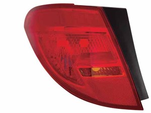 Takavalo, Oikea, OPEL MERIVA B Minibus, minivan, 12 22 238, 13307494