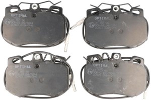 Jarrupalasarja, levyjarru, Etuakseli, CITROËN AX, C15 Flak/chassi, C15 Kombi, C15 Skåp/stor limousine, VISA, ZX, ZX Break, 057130764AB,
