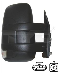 Taustapeili, Oikea, IVECO DAILY Flak/chassi V, DAILY Skåp V, 0000003801927, 0000003801929, 3801927, 3801929, 5801755747