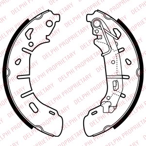 Jarrukenkäsarja, Taka-akseli, FIAT,OPEL,VAUXHALL, 1605188, 51928531, 77365346, 77367388, 95515317, 95530529