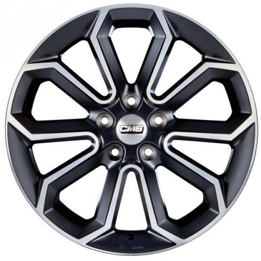 Cms C20 Matt Black Polished 8/18 5/114.3 ET35 B67.1