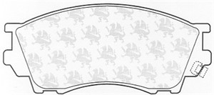 Jarrupalasarja, levyjarru, Etuakseli, MAZDA B-SERIE, XEDOS 9, TA01-33-23Z, TA01-33-28Z, TBY7-33-23Z, TBY7-33-28Z, TCY7-33-23Z, TCY7-33-2