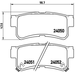 Jarrupalasarja, levyjarru, DAEWOO MUSSO, HYUNDAI TRAJET, SSANGYONG KORANDO, MUSSO, 4841305100, 4841305101, 4841305102