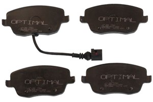 Jarrupalasarja, levyjarru, Etuakseli, SEAT,SKODA,VW, 6Q0698151C