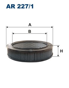 Ilmansuodatin, HONDA ACCORD I, MITSUBISHI COLT I, LANCER I, LANCER II, LANCER F, LANCER Station Wagon I, 17200-671-000, 17220-67100, 172