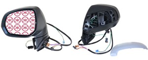 Taustapeili, Vasen, CITROËN C4 GRAND PICASSO I, C4 PICASSO Minibus, minivan I, 8153 H4