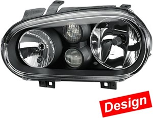 Ajovalo, Vasen, VW GOLF IV, GOLF Cabriolet IV, GOLF Van IV, GOLF VAN Variant IV, GOLF Variant IV, Z 052 643