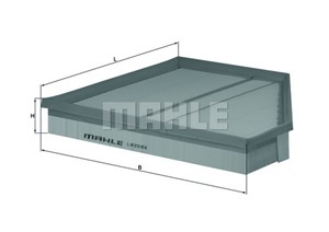 Ilmansuodatin, Oikea, BMW X5 [E70], 13717548898, 7548898