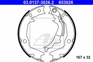 Jarrukenkäsarja, Taka-akseli, HYUNDAI i20 I, KIA SOUL I, SOUL II, 58305-2KA00, 58350-1JA30