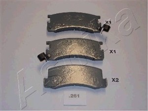 Jarrupalasarja, levyjarru, Taka-akseli, TOYOTA CELICA Coupé, CRESSIDA Sedan, 0446614140, 04492-14070