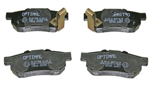Jarrupalasarja, levyjarru, Takana, HONDA, 06430SAAE50, 43022SAAE51, 43022SO4E01, 43022SO4E03