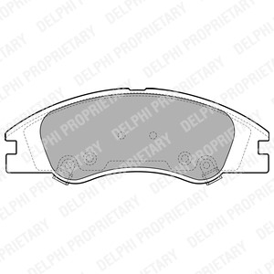 Jarrupalasarja, levyjarru, Etuakseli, KIA CERATO Halvkombi I, CERATO KOUP II, CERATO Sedan I, CERATO Sedan II, 58101-1MA00, 581011MA01,