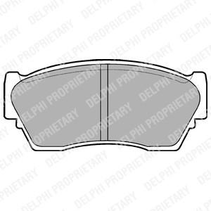 Jarrupalasarja, levyjarru, Etuakseli, NISSAN 100NX, SUNNY III, SUNNY Hatchback III, SUNNY Liftback III, SUNNY Skåp / kombi III, 4106050Y