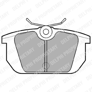 Jarrupalasarja, levyjarru, Taka-akseli, FIAT,ALFA ROMEO,LANCIA, 5892593, 5892650, 5892729, 5983950, 60765010, 60765020, 60777601, 609458