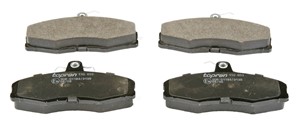 Jarrupalasarja, levyjarru, Etuakseli, SKODA FELICIA I, FELICIA Kombi II, FELICIA Pick-up I, VW CADDY Pick-up II, 23512161, 6U0 698 151E