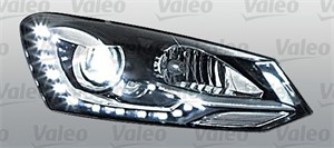 Ajovalo, Oikea, VW POLO V, POLO Sedan V, 6R1941040, 6R1941040A, 6R1941040C, 6R1941040D
