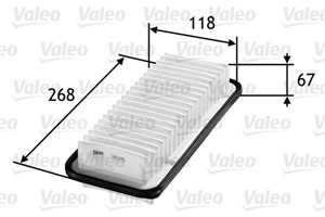 Ilmansuodatin, TOYOTA YARIS, YARIS VERSO, 178010N010, 17801-0N010, 1780133040, 17801-33040, TA1277, TA-1277