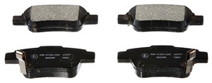 Jarrupalasarja, levyjarru, Taka-akseli, TOYOTA AVENSIS, AVENSIS Kombi, AVENSIS Sedan, COROLLA Verso, 0446605010, 0446605020, 0446628110,