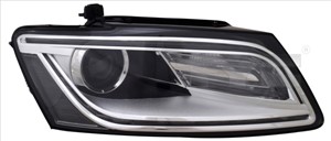 Ajovalo, Vasen, AUDI Q5, 8R0941043, 8R0941043C