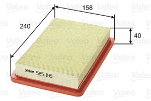 Ilmansuodatin, MAZDA 323 C V, 323 F V, 323 F VI, 323 P V, 323 S V, 323 S VI, PREMACY, 75583381, ADD62323, ADM52226, B59513Z40, B595-13-Z