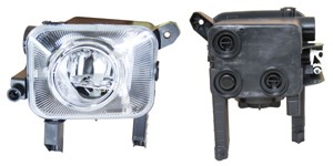 Sumuvalo, Eteen, vasen, OPEL MERIVA A Minibus, minivan, VAUXHALL MERIVA A, 13262044, 17 10 360
