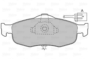 Jarrupalasarja, levyjarru, Etuakseli, FORD,FORD USA, 1022079, 1073732, 1079348, 1095202, 1096940, 1130758, 1145455, 1521325, 5 028 168,