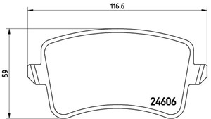 Jarrupalasarja, levyjarru, Taka-akseli, AUDI A4 Allroad B8, A4 B8, A4 B8 Avant, A5, A5 Cabriolet, A5 Sportback, Q5, Q5 Van, 8K0098601H,