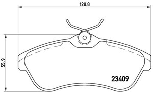 Jarrupalasarja, levyjarru, CITROËN C2, C2 ENTERPRISE, C3 I, C3 Pluriel, 1611334680, 1617270280, 425237, 425372